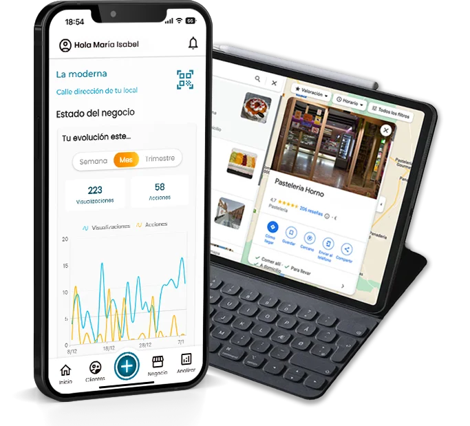 Soluciones Empresas con perfil de Google